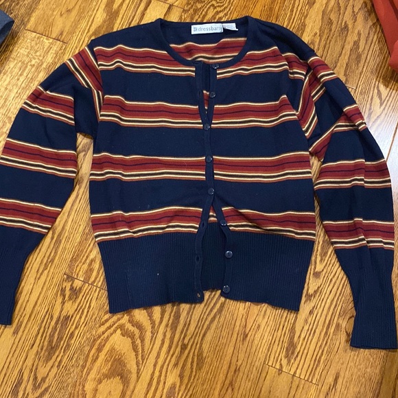 3 for $25! Striped cardigan - Picture 2 of 3